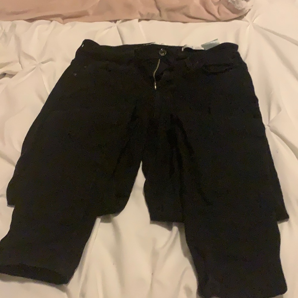 Guess size 29 black sexy curve jeans
